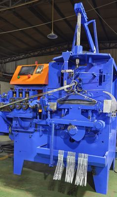 Automatic Wire Hanger Machine with Integrated Spot Welding for 22-28 pcs/min Production and Water-Cooled Electrodes