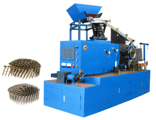 ماشین کلاتر ناخن کامل خودکار با 1.5KW قدرت و کنترل PLC برای تولید ناخن کارآمد