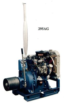 Diesel Engine 95AG Type - 395AG & 495AG