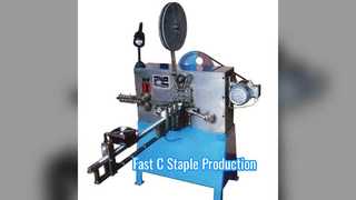 C Staple Machine Hog Ring تولید